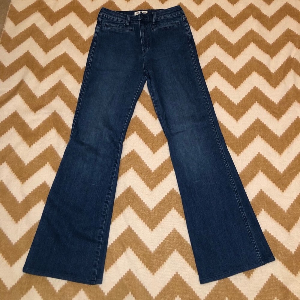 Madewell flea market flare size 28